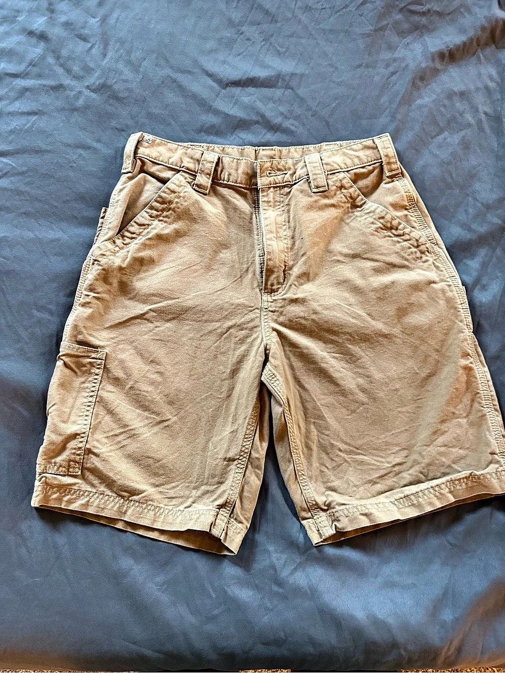 Carhartt Canvas Work Shorts Cargo Shorts Waist 32